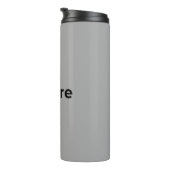 Bouteilles Isothermes Gobelet thermique gris (Tourné sur la droite)