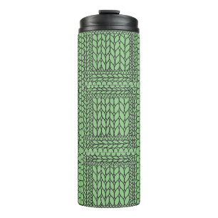 Bouteilles Isothermes Gobelet thermique KNIT PURL SAGE