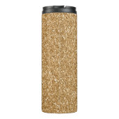 Bouteilles Isothermes Gold Glitter Burgundy Red Heart Love (Dos)