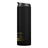 Bouteilles Isothermes Golden Elegance-Bride (Tourné sur la droite)