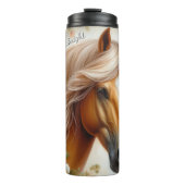 Bouteilles Isothermes Golden Horse Head Floral Beauty (Devant)
