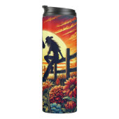 Bouteilles Isothermes Golden Hour Cowgirl (Tourné sur la droite)