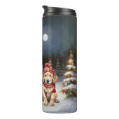 Bouteilles Isothermes Golden Retriever Caravan Christmas Adventure (Tourné sur la droite)