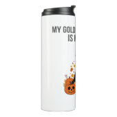 Bouteilles Isothermes Golden Retriever Halloween Chien Mon Golden Retrie (Tourné sur la gauche)
