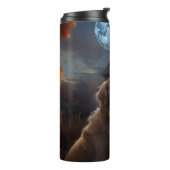 Bouteilles Isothermes Golden Retriever Halloween effroi (Tourné sur la gauche)