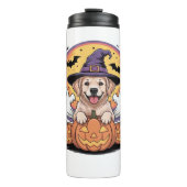 Bouteilles Isothermes Golden Retriever Halloween Witch Chien classique T (Devant)