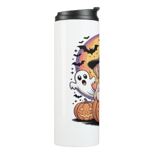 Bouteilles Isothermes Golden Retriever Halloween Witch Chien classique T (Tourné sur la gauche)
