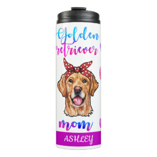 Bouteilles Isothermes Golden retriever Maman mignonne Mère's Day Amoureu