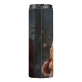 Bouteilles Isothermes Goldendoodle avec Noël Festif du Père Noël (Dos)