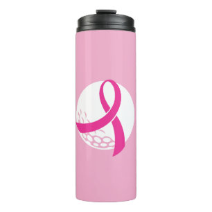 Bouteilles Isothermes Golf Pink Ribbon Sensibilisation au cancer du sein