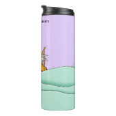 Bouteilles Isothermes Good Morning Orange Cat Funny (Tourné sur la droite)