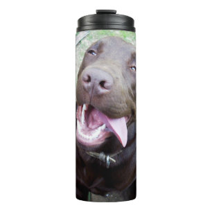 Bouteilles Isothermes Goofy Delties : Chocolat Brown Labrador Puppy,