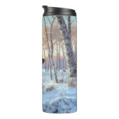 Bouteilles Isothermes Gordon Setter Laisse Il Neige Noël (Tourné sur la droite)