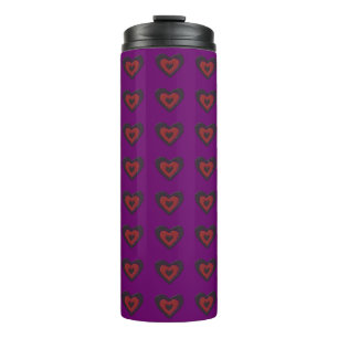 Bouteilles Isothermes Gothique Fondre Amour Coeur Tumbler Thermique