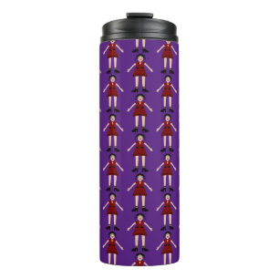 Bouteilles Isothermes Gothique Halloween Vampire Lady Patterned