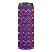 Bouteilles Isothermes Gothique Halloween Vampire Lady Patterned (Dos)