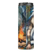 Bouteilles Isothermes Grace Indigène, Esprit Loup, Nuit Firelit. (Dos)