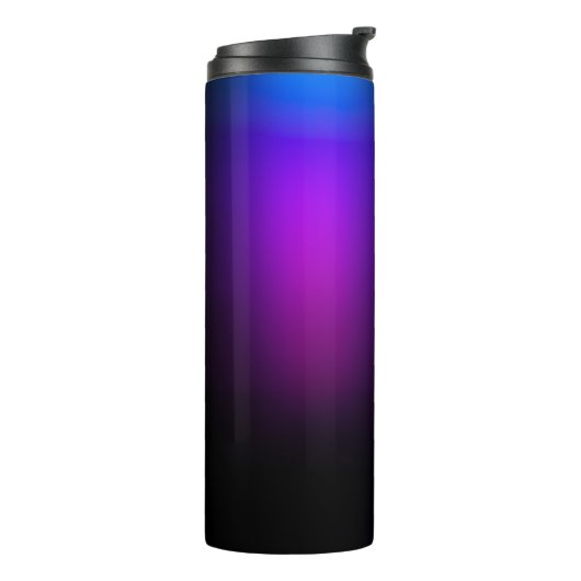 Bouteilles Isothermes Gradient violet noir (Tourné sur la gauche)