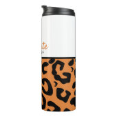 Bouteilles Isothermes Graduation Leopard portant casquette (Tourné sur la droite)