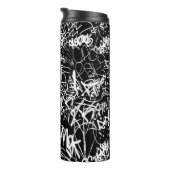 Bouteilles Isothermes Graffiti Collage Abstrait Motif d'impression (Tourné sur la droite)