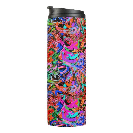 Bouteilles Isothermes Graffiti de rue (Tourné sur la droite)