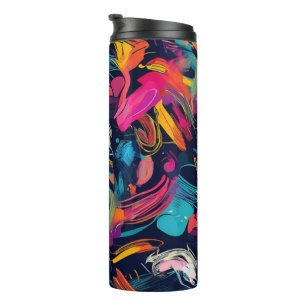 Bouteilles Isothermes Graffiti éclaboussé de chaos vif