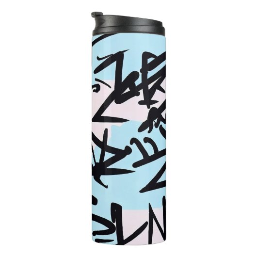 Bouteilles Isothermes Graffiti moderne (Tourné sur la droite)