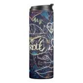 Bouteilles Isothermes Graffiti tableau noir (Tourné sur la gauche)