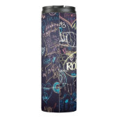 Bouteilles Isothermes Graffiti tableau noir (Dos)