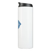 Bouteilles Isothermes Grain de bois de la Caroline du Sud de Greenville (Tourné sur la droite)