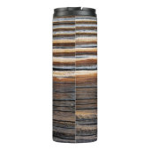 Bouteilles Isothermes Grain de bois rustique (Dos)
