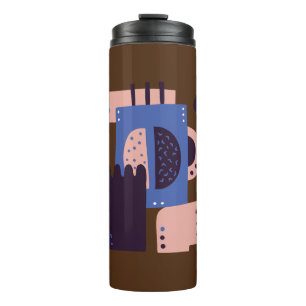 Bouteilles Isothermes Grains de Café - Art pour Amateur de Caféine
