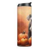 Bouteilles Isothermes Grand Chiot Danse Automne Délice Citrouille (Tourné sur la gauche)