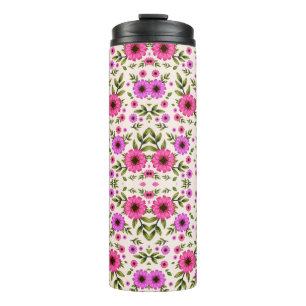 Bouteilles Isothermes Grand gobelet avec motif floral