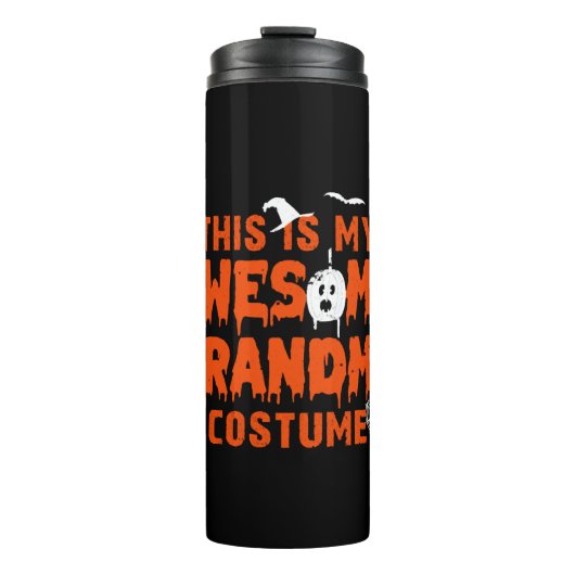 Bouteilles Isothermes Grand-mère Costume Halloween Grand-mère (Devant)