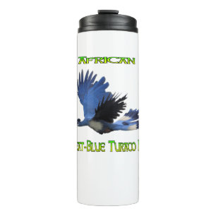 Bouteilles Isothermes Grand Turaco Bleu d'Afrique Paruline thermique