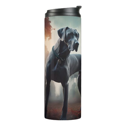 Bouteilles Isothermes Grande Dane Halloween effrayante (Tourné sur la gauche)