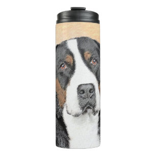 Bouteilles Isothermes Grande peinture suisse de chien de montagne - Art
