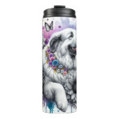 Bouteilles Isothermes Grande Pyrénées Floral Adorment (Devant)