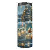 Bouteilles Isothermes Grande Pyrénées Noël Festive Voyage (Dos)