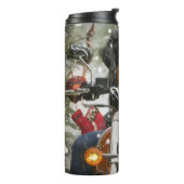 Bouteilles Isothermes Grande Suisse de l'équitation moto Noël (Tourné sur la gauche)