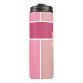 Bouteilles Isothermes Grandes bandes Feminine avec Monogramme (Devant)