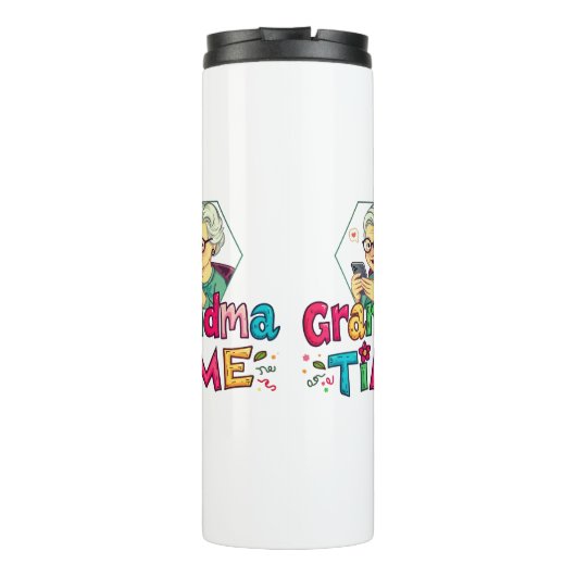 Bouteilles Isothermes Grandma Time (Dos)