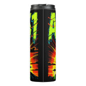 Bouteilles Isothermes Graphique Alien dynamique : Zone 51 (Dos)