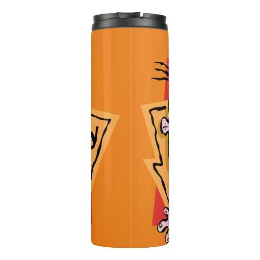 Bouteilles Isothermes Graphique de caractères de nuage (Dos)