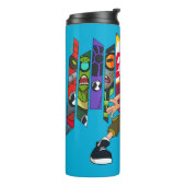 Bouteilles Isothermes Graphique de collection d'Aliens Ben 10 (Tourné sur la gauche)