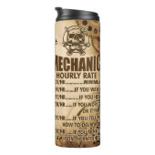 Bouteilles Isothermes Graphique de taux horaire du crâne mécanique (Tourné sur la droite)