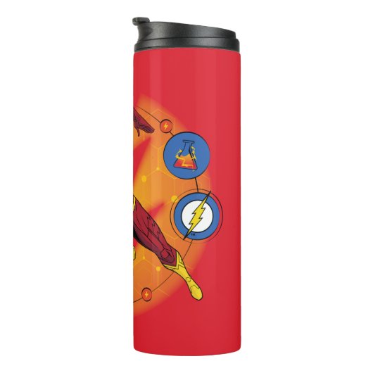 Bouteilles Isothermes Graphique d'exécution du laboratoire Flash de dess (Tourné sur la droite)