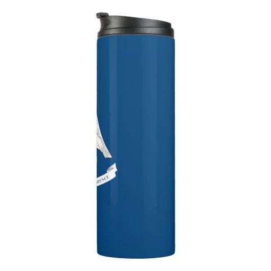 Bouteilles Isothermes Graphique Drapeau Dynamique Louisiane sur un (Tourné sur la droite)