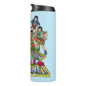 Bouteilles Isothermes Graphique du logo Captain Planet & Planeteers Grou (Tourné sur la droite)